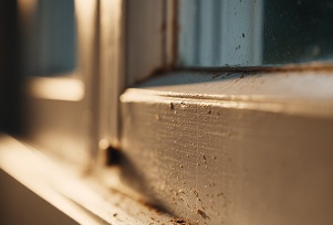 Фотографія віконної рами