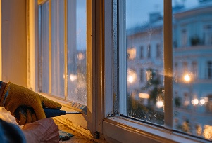 Фотографія віконної рами